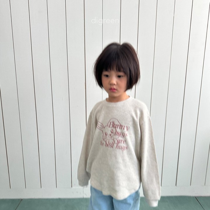 Digreen - Korean Children Fashion - Bunny Tee - Photo 1 - Spring 2025