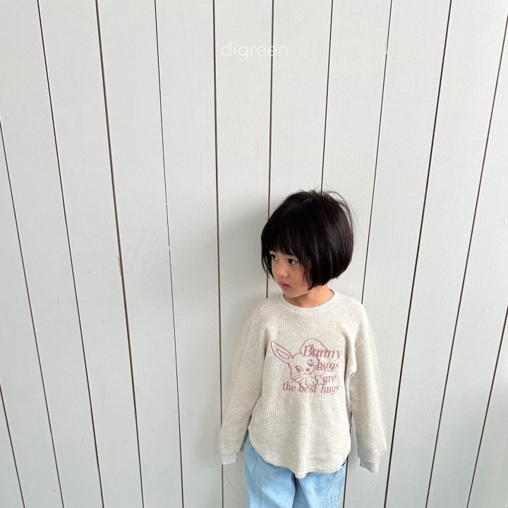 Digreen - Korean Children Fashion - Bunny Tee - Photo 2 - Spring 2025