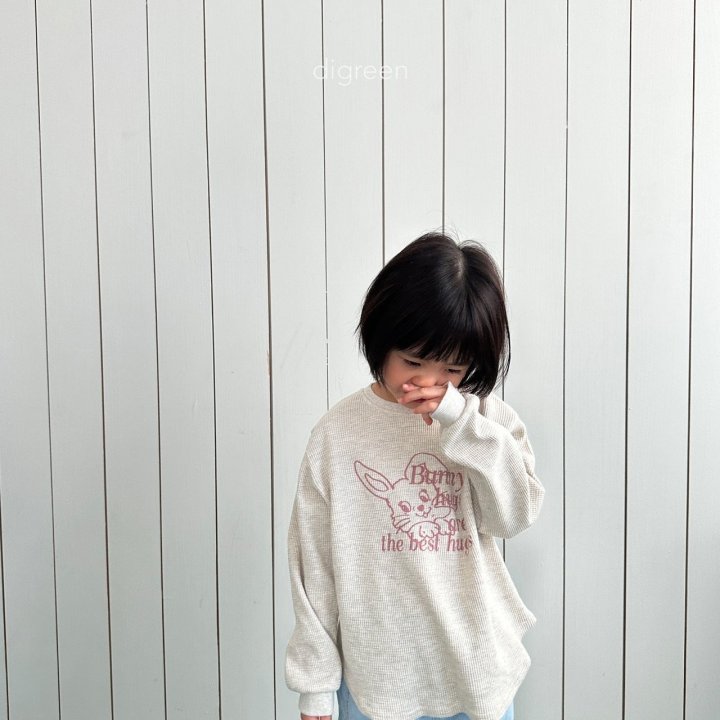 Digreen - Korean Children Fashion - Bunny Tee - Photo 3 - Spring 2025