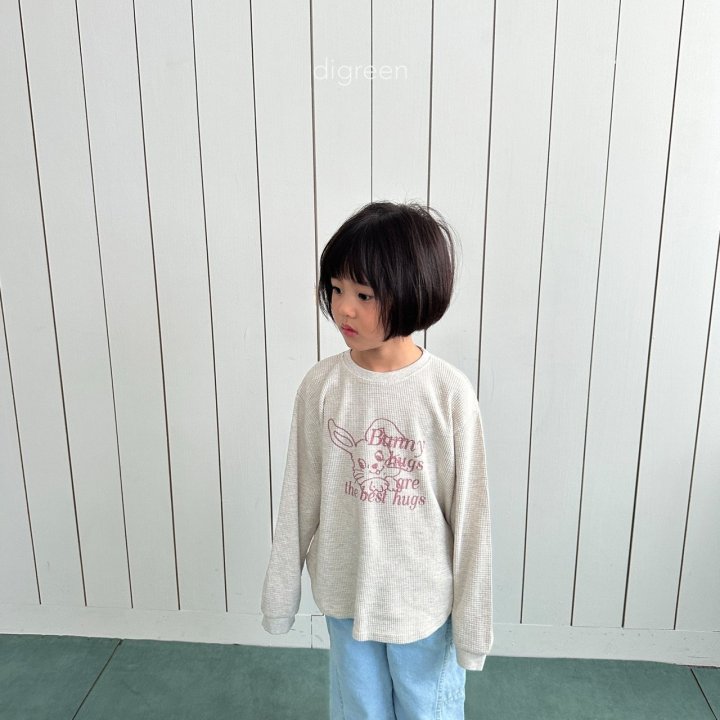 Digreen - Korean Children Fashion - Bunny Tee - Photo 4 - Spring 2025