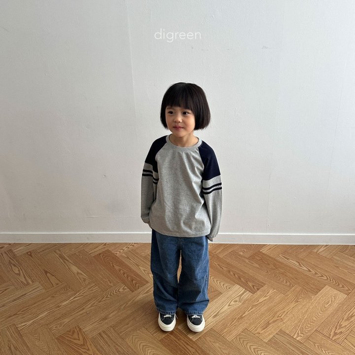 Digreen - Korean Children Fashion - Pintuck Denim Pants - Photo 12 - Spring 2025