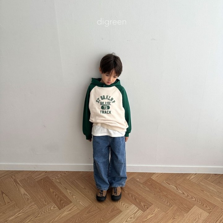 Digreen - Korean Children Fashion - Pintuck Denim Pants - Photo 2 - Spring 2025