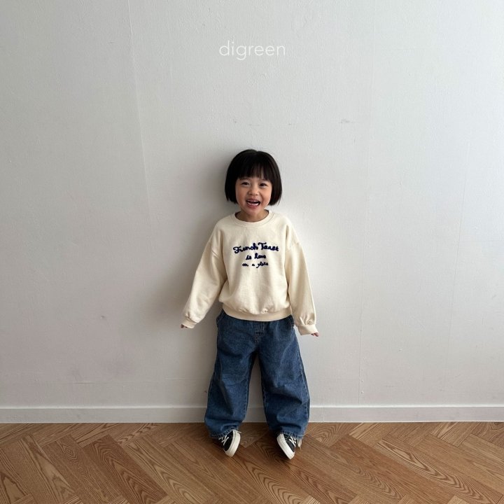Digreen - Korean Children Fashion - Pintuck Denim Pants - Photo 8 - Spring 2025