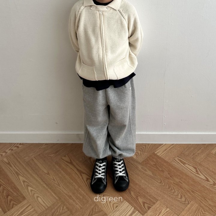 Digreen - Korean Children Fashion - Powder Jogger Pants - Photo 1 - Spring 2025