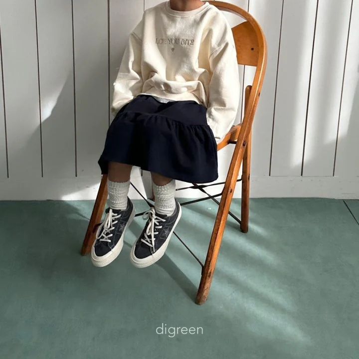 Digreen - Korean Children Fashion - Wrinkle Skirt - Photo 11 - Spring 2025