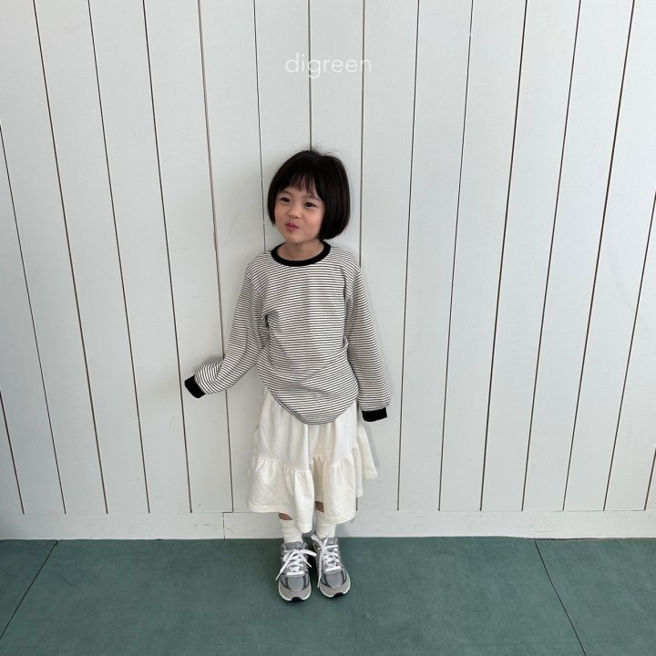 Digreen - Korean Children Fashion - Wrinkle Skirt - Photo 5 - Spring 2025
