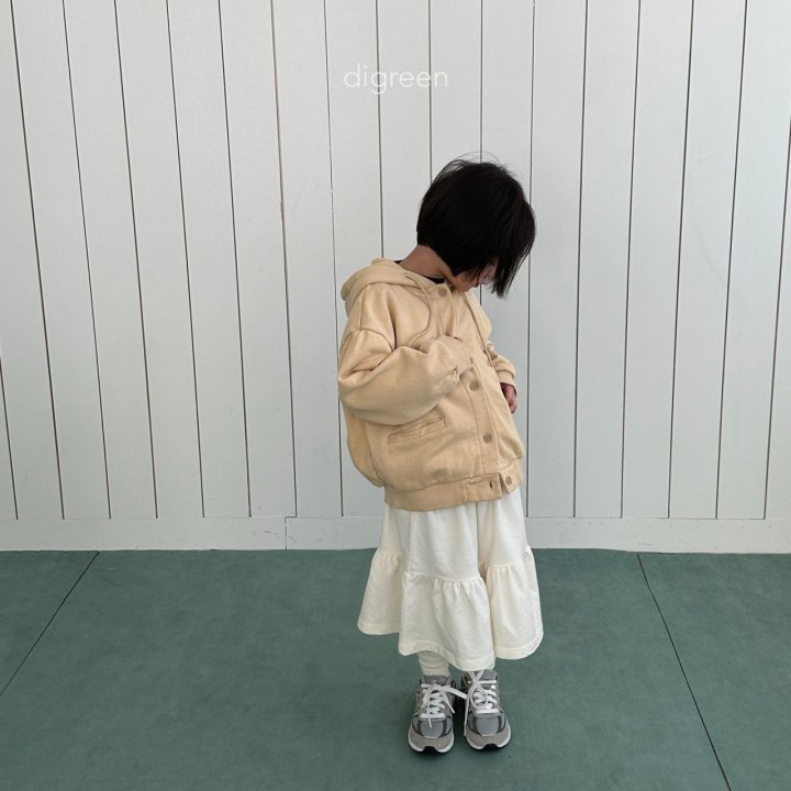 Digreen - Korean Children Fashion - Wrinkle Skirt - Photo 7 - Spring 2025