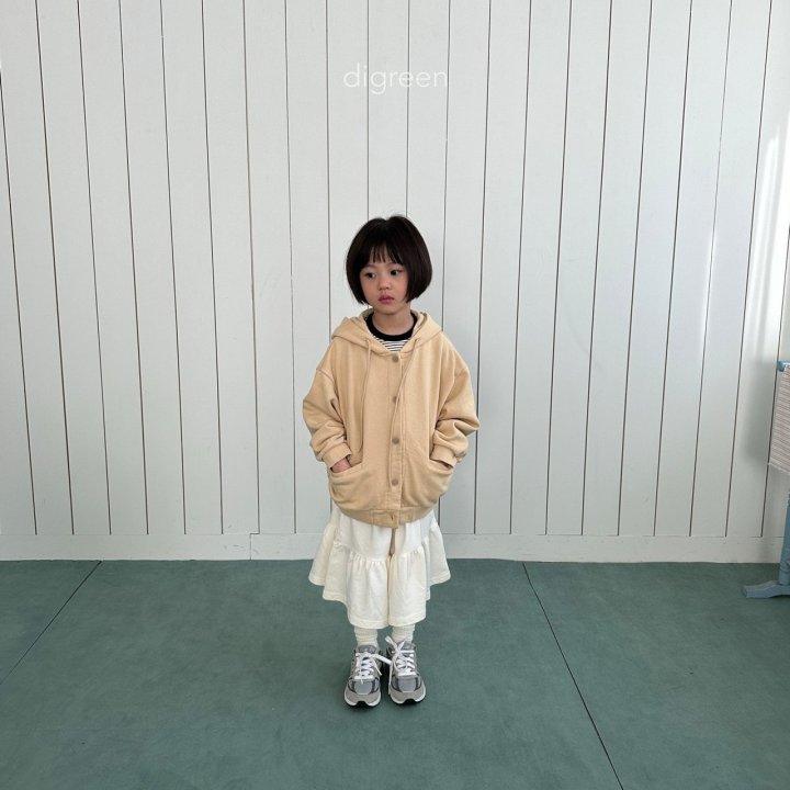 Digreen - Korean Children Fashion - Wrinkle Skirt - Photo 8 - Spring 2025