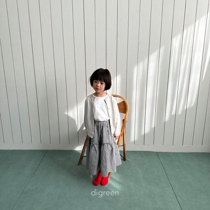 Digreen - Korean Children Fashion - Nerd Skirt - Photo 1 - Spring 2025