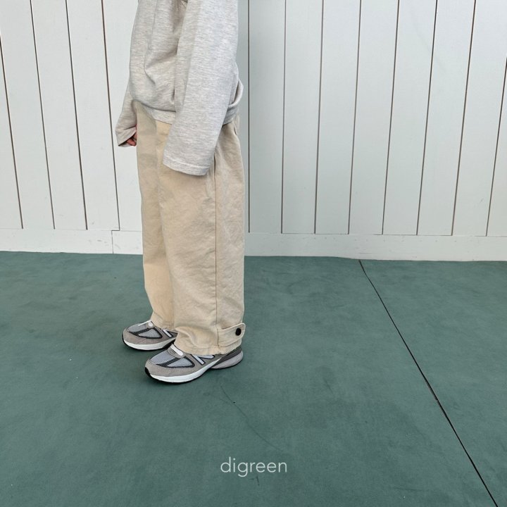 Digreen - Korean Children Fashion - Flip Pants - Photo 1 - Spring 2025