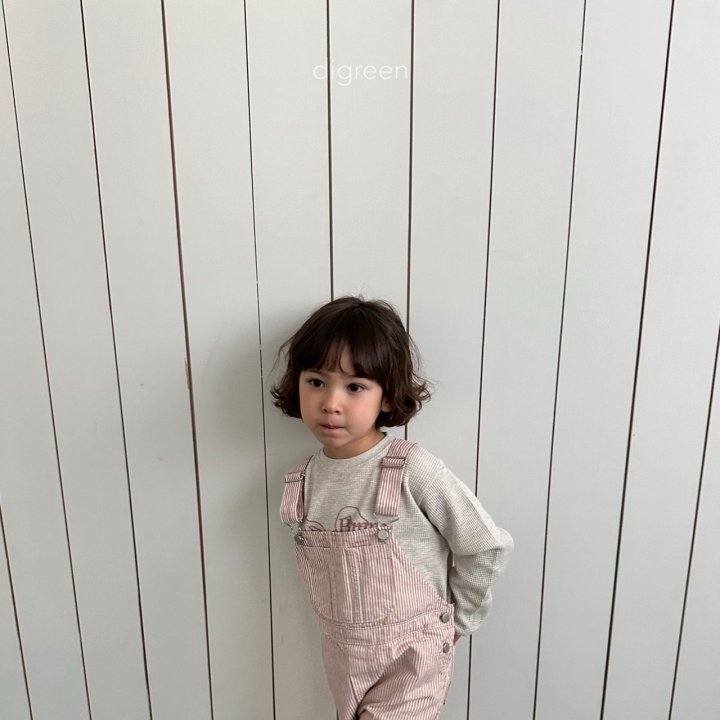 Digreen - Korean Children Fashion - Pocket Overalls - Photo 3 - Spring 2025