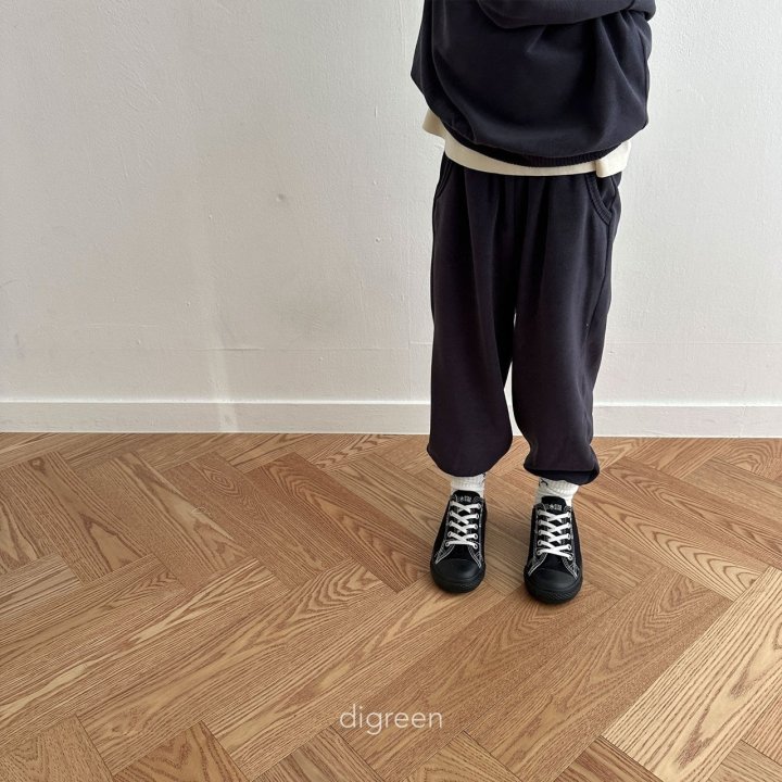 Digreen - Korean Children Fashion - Terry Jogger Pants - Photo 1 - Spring 2025