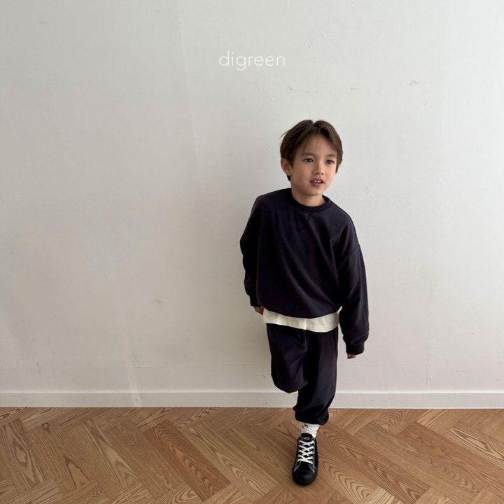 Digreen - Korean Children Fashion - Terry Jogger Pants - Photo 4 - Spring 2025