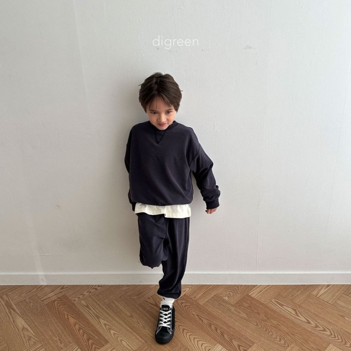 Digreen - Korean Children Fashion - Terry Jogger Pants - Photo 5 - Spring 2025