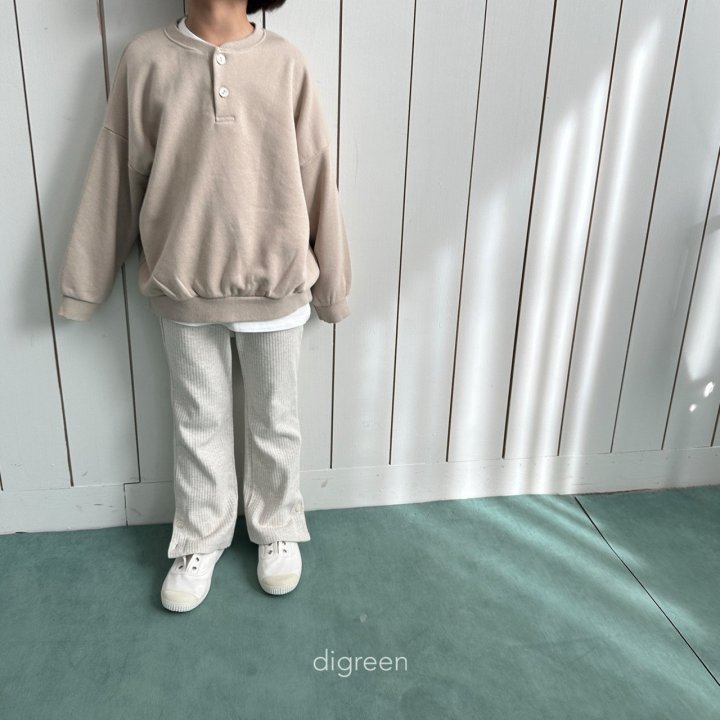Digreen - Korean Children Fashion - Two Button Bootcut Pants - Photo 10 - Spring 2025