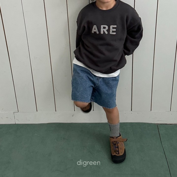 Digreen - Korean Children Fashion - Chalk Denim Pants - Photo 3 - Spring 2025