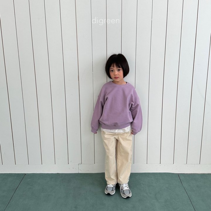 Digreen - Korean Children Fashion - Block Sweatshirts - Photo 2 - Spring 2025