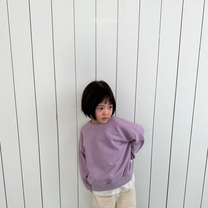 Digreen - Korean Children Fashion - Block Sweatshirts - Photo 3 - Spring 2025