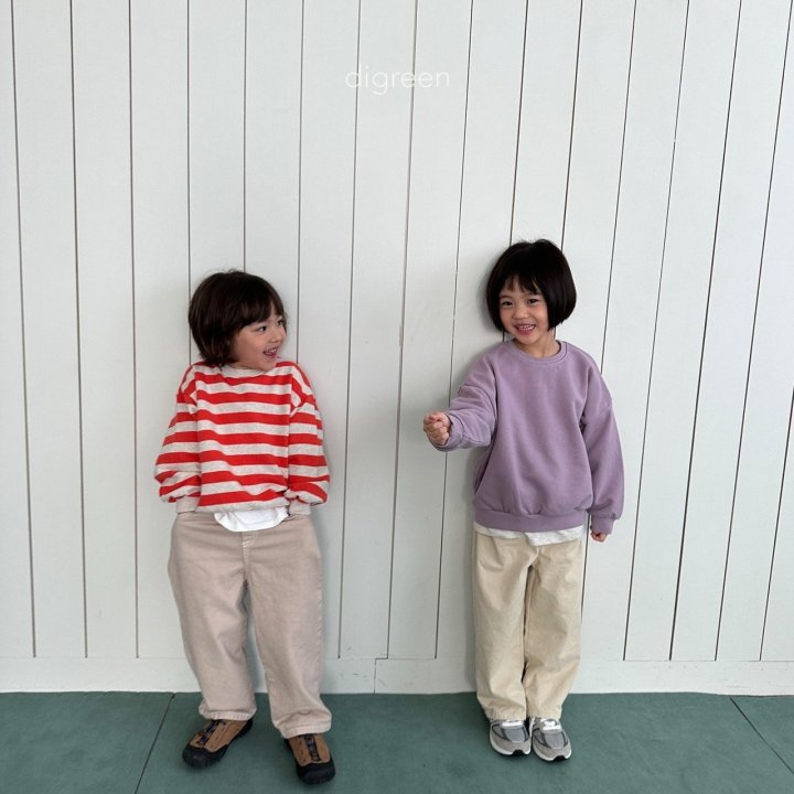 Digreen - Korean Children Fashion - Block Sweatshirts - Photo 7 - Spring 2025