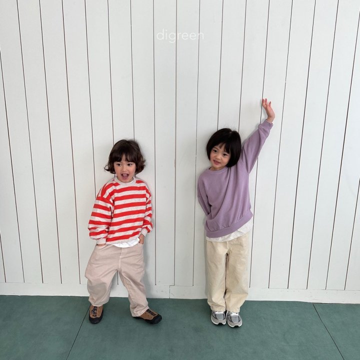 Digreen - Korean Children Fashion - Block Sweatshirts - Photo 8 - Spring 2025