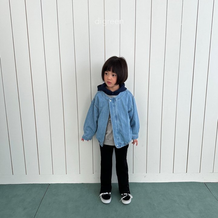 Digreen - Korean Children Fashion - Round Denim Jacket - Photo 7 - Spring 2025