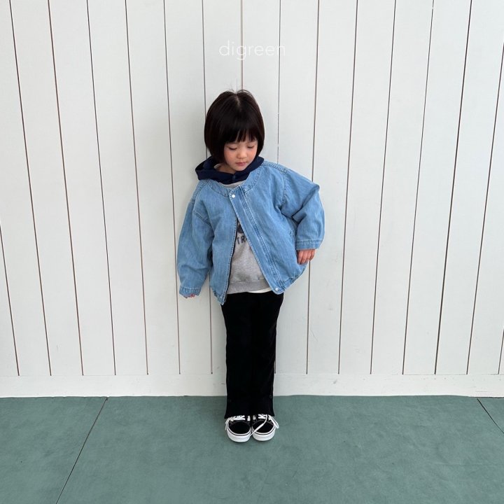 Digreen - Korean Children Fashion - Round Denim Jacket - Photo 8 - Spring 2025