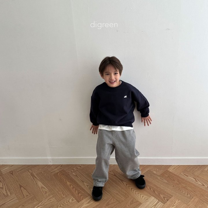 Digreen - Korean Children Fashion - Slit Sweatshirts - Photo 4 - Spring 2025