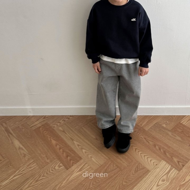 Digreen - Korean Children Fashion - Slit Sweatshirts - Photo 6 - Spring 2025
