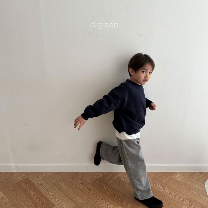 Digreen - Korean Children Fashion - Slit Sweatshirts - Photo 7 - Spring 2025