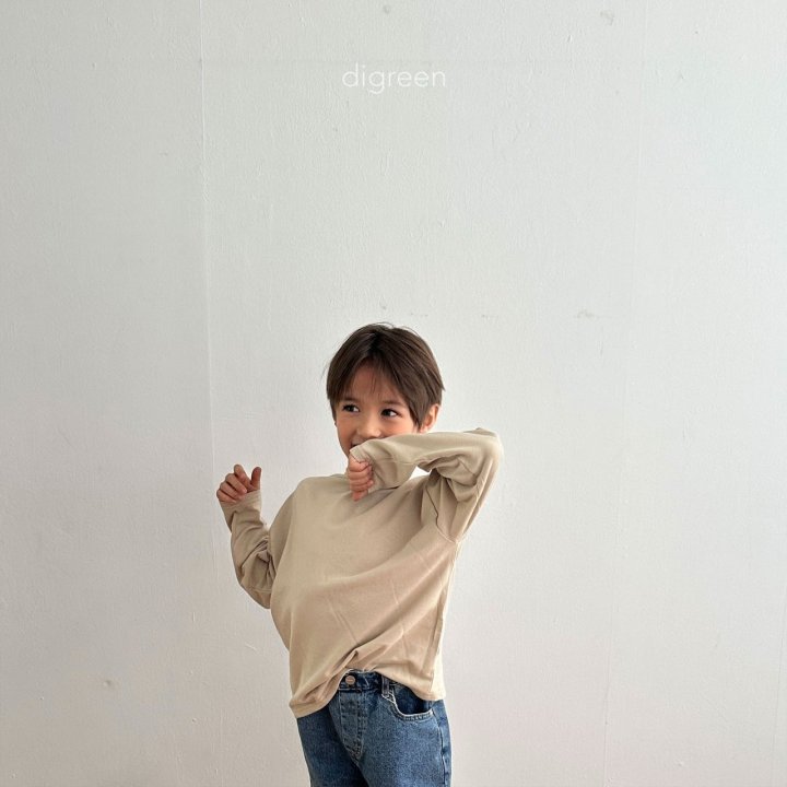 Digreen - Korean Children Fashion - Round Neck Tee - Photo 10 - Spring 2025