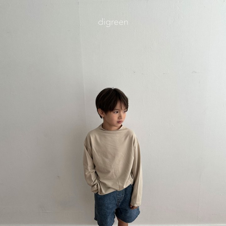 Digreen - Korean Children Fashion - Round Neck Tee - Photo 12 - Spring 2025