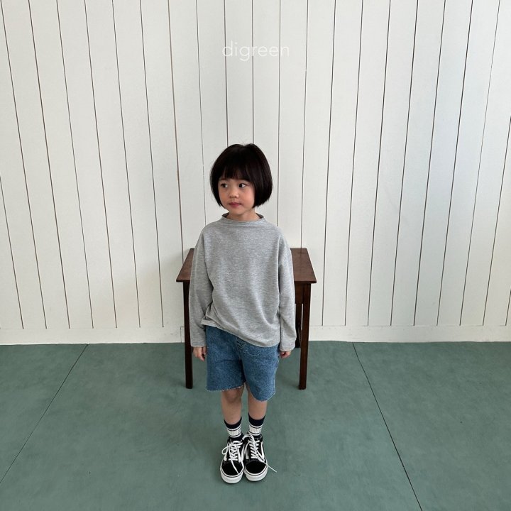 Digreen - Korean Children Fashion - Round Neck Tee - Photo 6 - Spring 2025