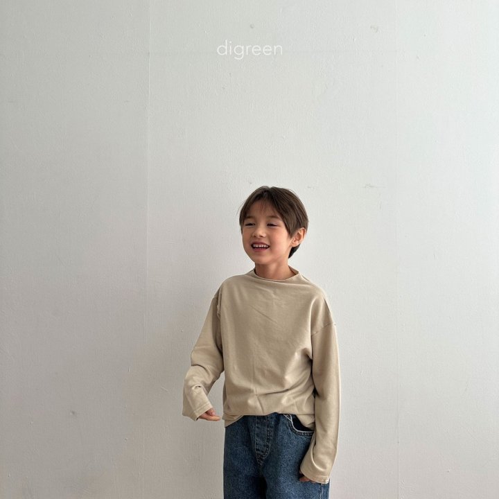 Digreen - Korean Children Fashion - Round Neck Tee - Photo 9 - Spring 2025