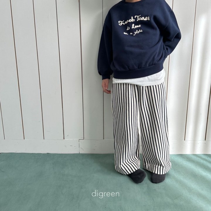 Digreen - Korean Children Fashion - Noodle Pants - Photo 1 - Spring 2025