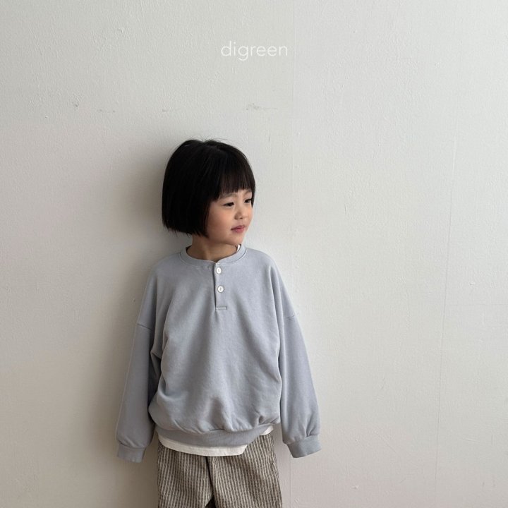 Digreen - Korean Children Fashion - Button Sweatshirts - Photo 1 - Spring 2025
