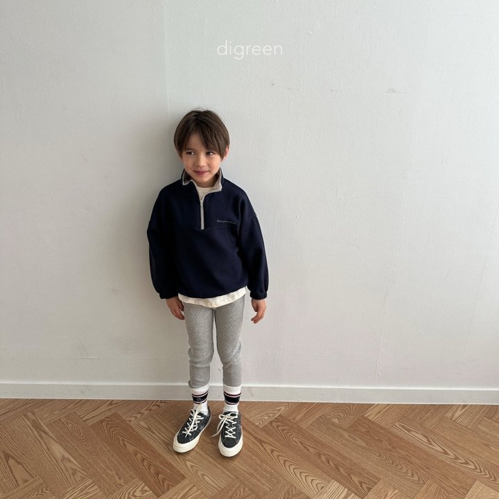 Digreen - Korean Children Fashion - Marshmallow Half Zip-up Jacket - Photo 8 - Spring 2025