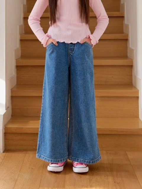 York Wide Denim Pants