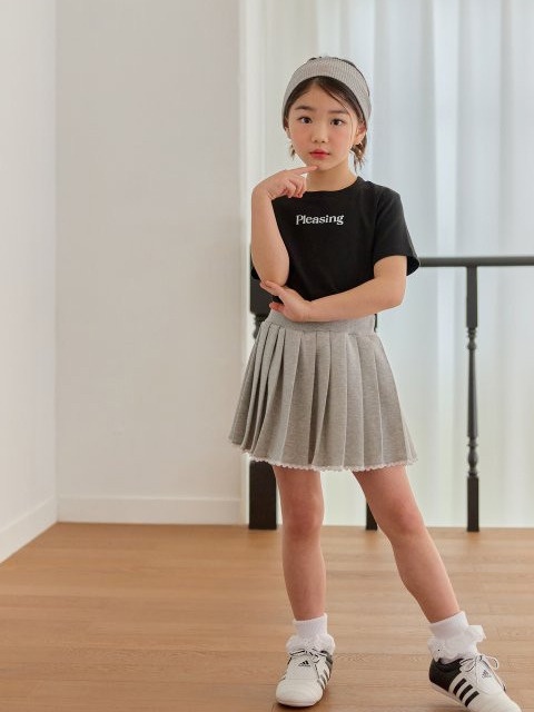 Lace Girl Pleated Skirt Lace Girl Pleated Skirt