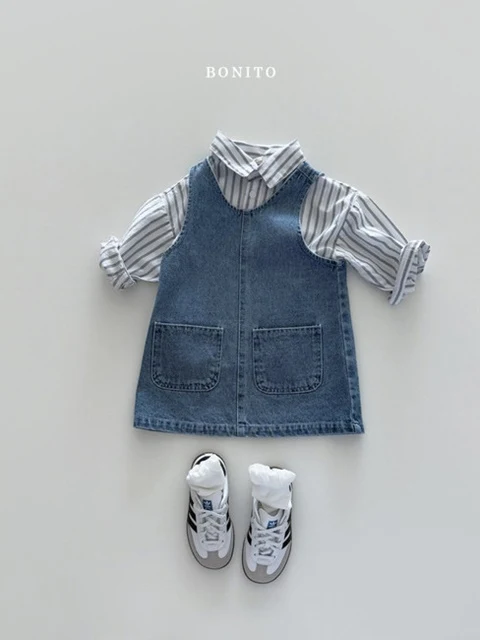 Denim One-piece