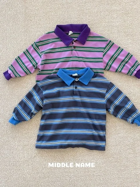 Stripe Collar Tee