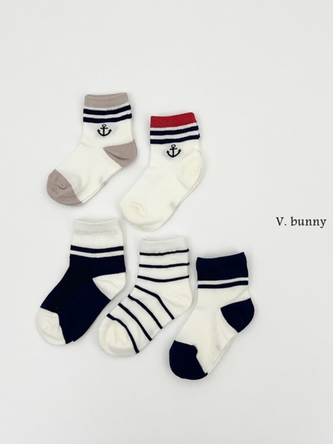 Marine Boy Socks Set