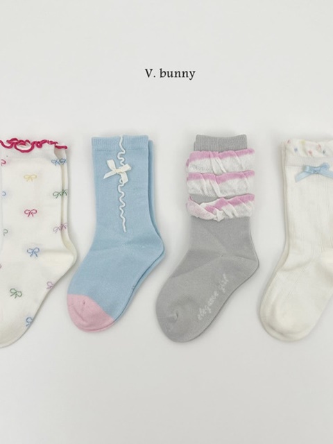 Sky Ribbon Socks Set