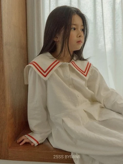 Linen Marine One-piece