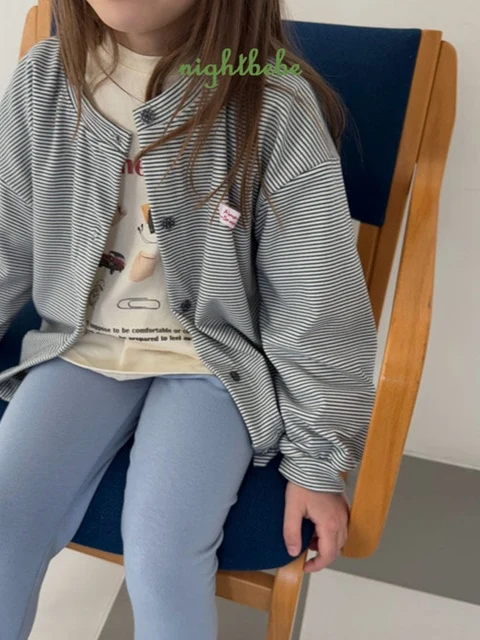 Striped Soft Cardigan Striped Soft Cardigan