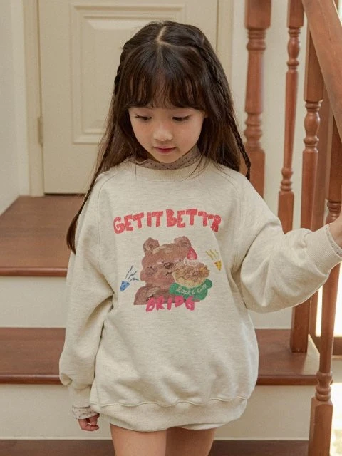 Bear Raglan Sweatshirts