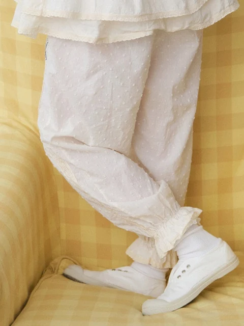Vanilla Frill Pants