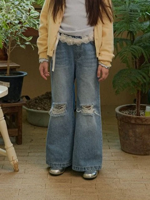 Bootcut Denim Pants