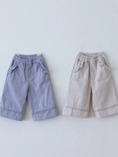 Lace Frill Pants