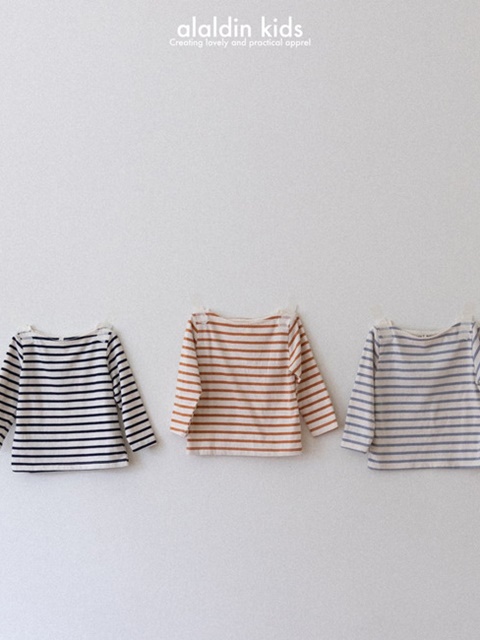 Boatneck Stripe Tee