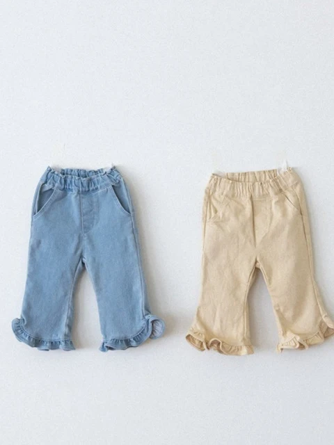 Spring Frill Bootscut Pants